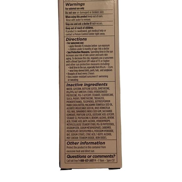Laura Mercier Tinted Moisturizer Natural Skin Perfector SPF 30 Shade 6W1 Ganache - Picture 6 of 8
